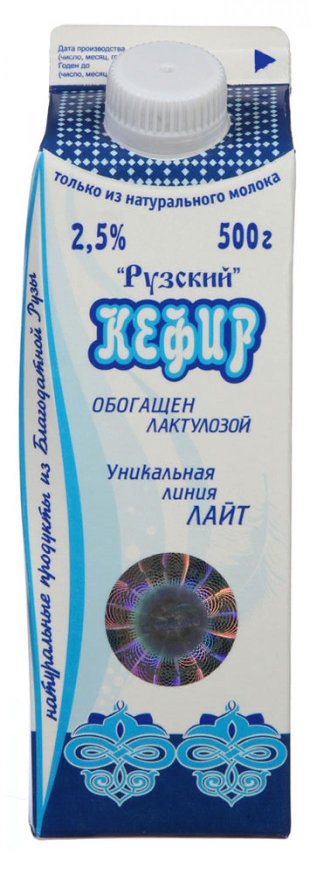 

Кефир «Рузский» обогащенный лактулозой 2,5%, 500 г