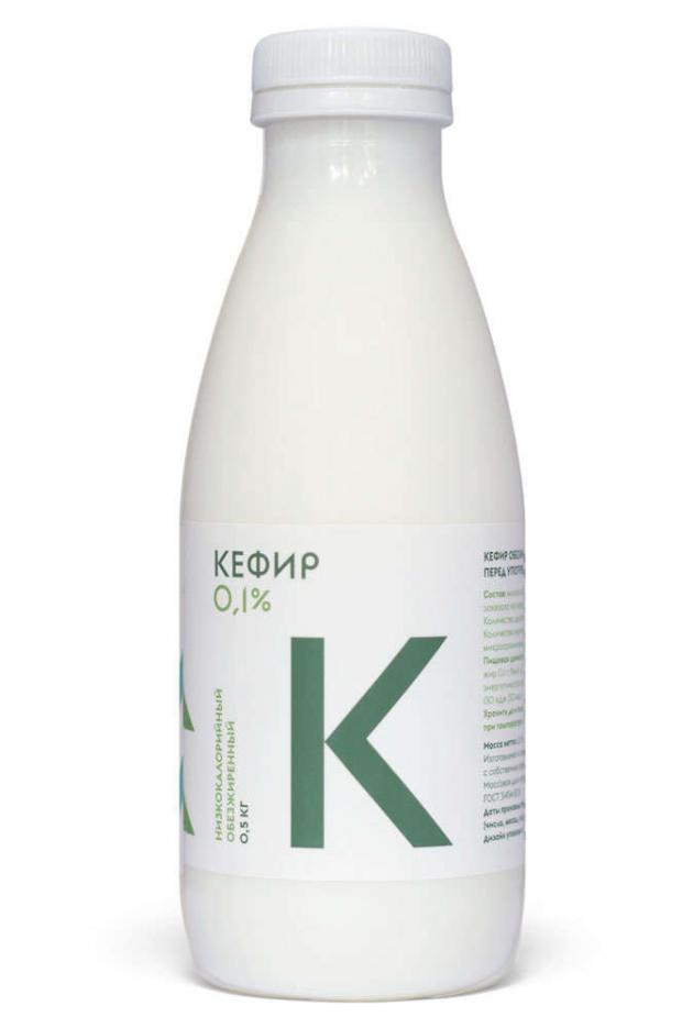 Кефир Братья Чебурашкины Семейная ферма обезжиренный 01 500 г 75₽