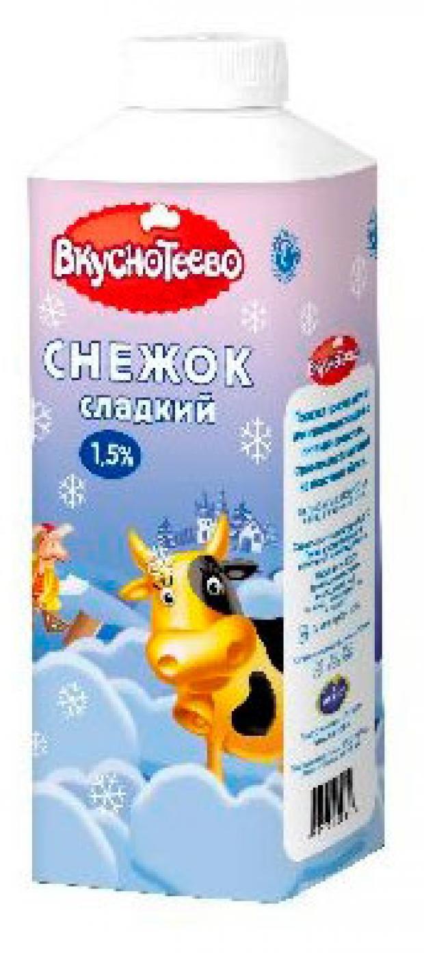 

Напиток кисломолочный «Вкуснотеево» Снежок йогуртный 1,5%,750 г
