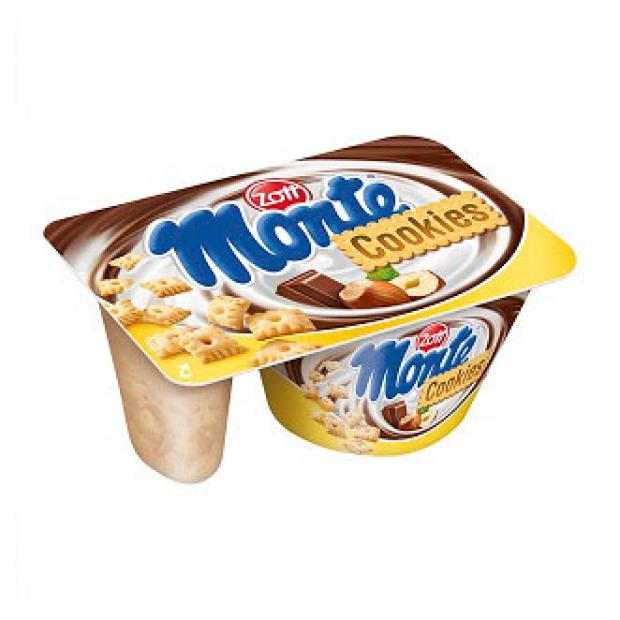 

Десерт молочный «Монте» Crunchy шоколад фундук печенье 13,1%, 125 г