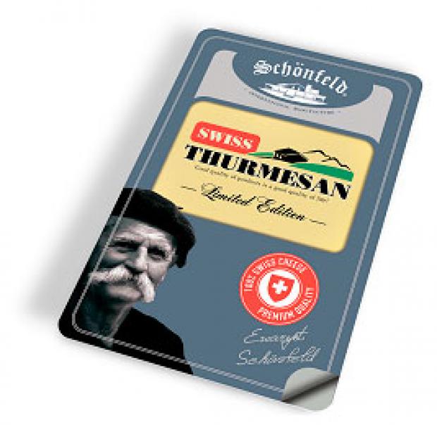 Сыр полутвердый Schonfeld Swiss Thurmesan нарезка 52 125 г 265₽