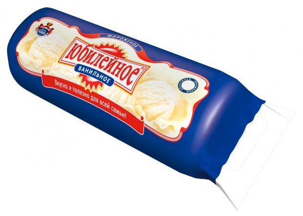 Мороженое пломбир Юбилейное ванильное 500 г 103₽
