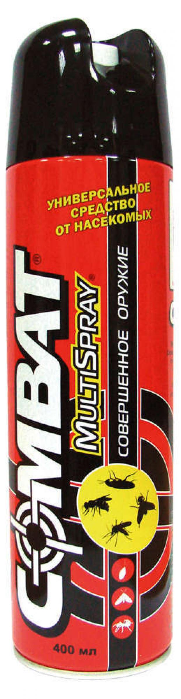 

Средство от насекомых Combat MultiSpray универсальное, 400 мл