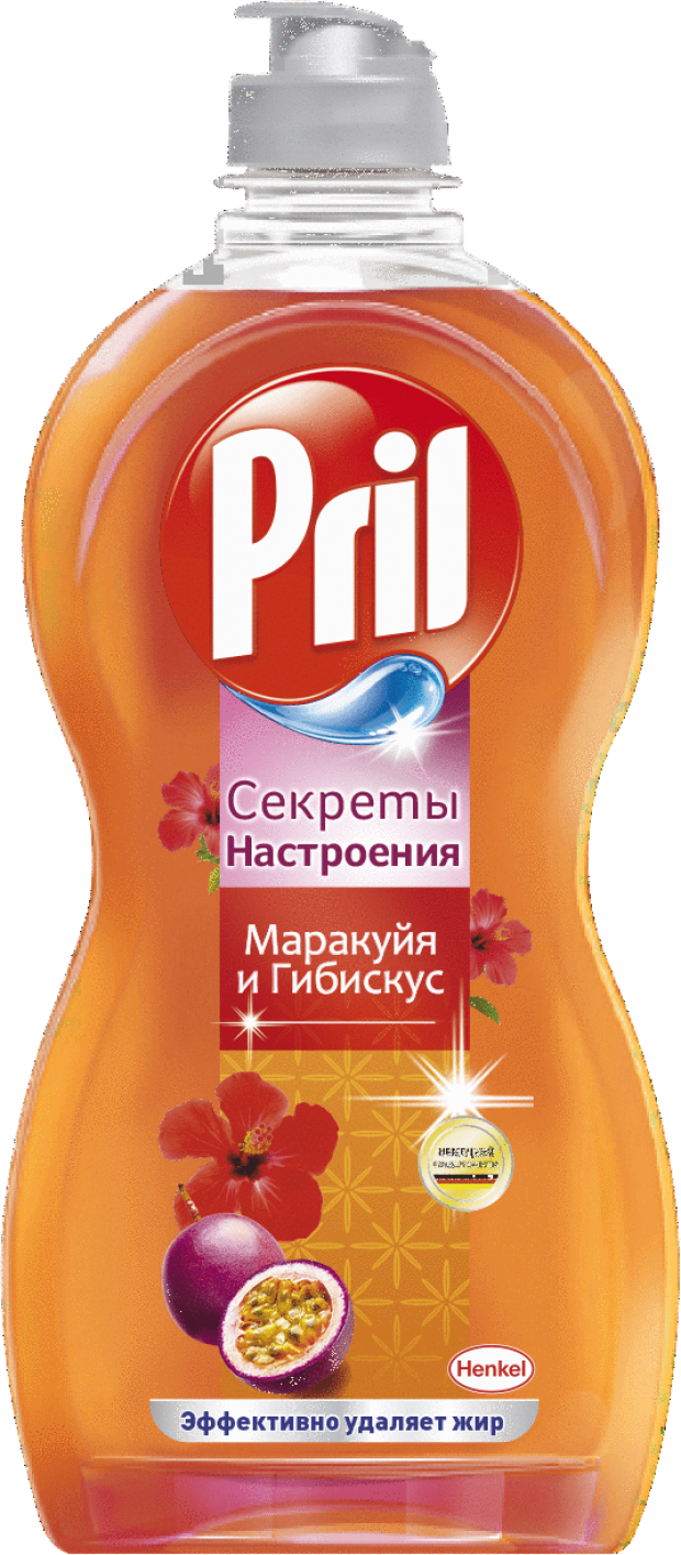

Средство для мытья посуды Pril Маракуйя и гибискус, 450 мл