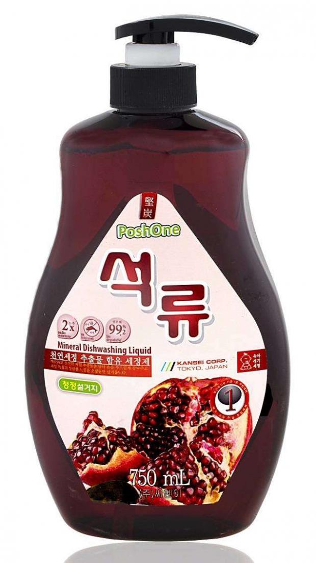 

Средство для мытья посуды Posh One Dishwashing Liquid Pomegranate, 750 мл