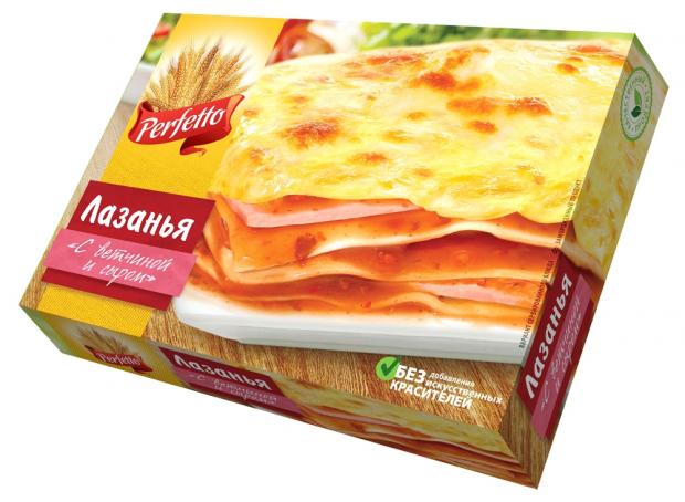 

Лазанья Perfetto с ветчиной и сыром, 350 г