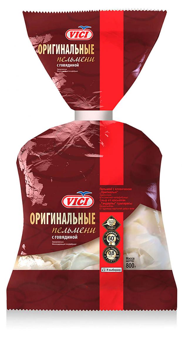 

Пельмени говяжьи VICI Оригинальные, 800 г