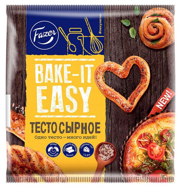 

Тесто слоеное Fazer сырное, 440 г