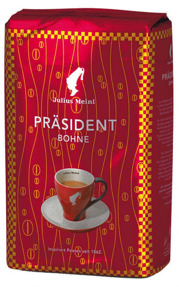 Кофе в зернах Julius Meinl Prasident, 500 г