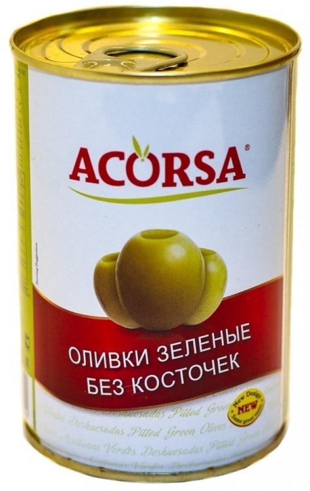 

Оливки зеленые ACORSA без косточки, 425 г