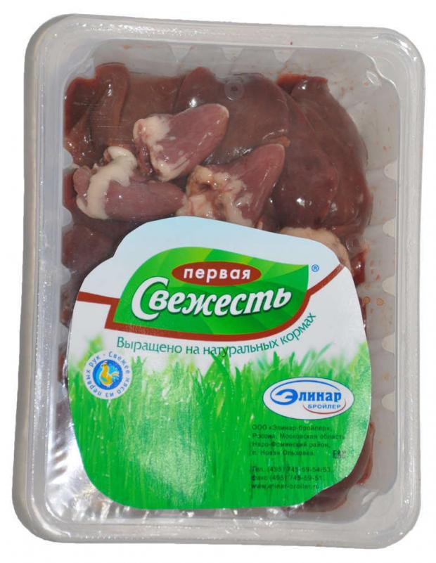 

Печень «Первая свежесть» с сердцем охлажденные, 600 г