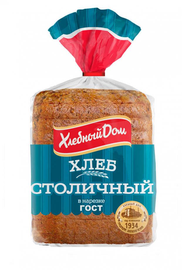 

Хлеб «Хлебный Дом» Столичный половинка нарезка, 350 г