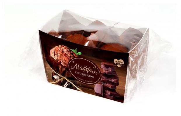 Маффины Русская Нива с шоколадом 160 г 95₽