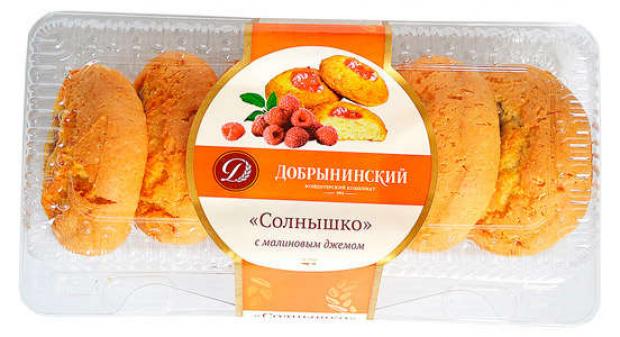 

Хлебобулочное изделие «Добрынинский» Солнышко с малиновым джемом, 250 г