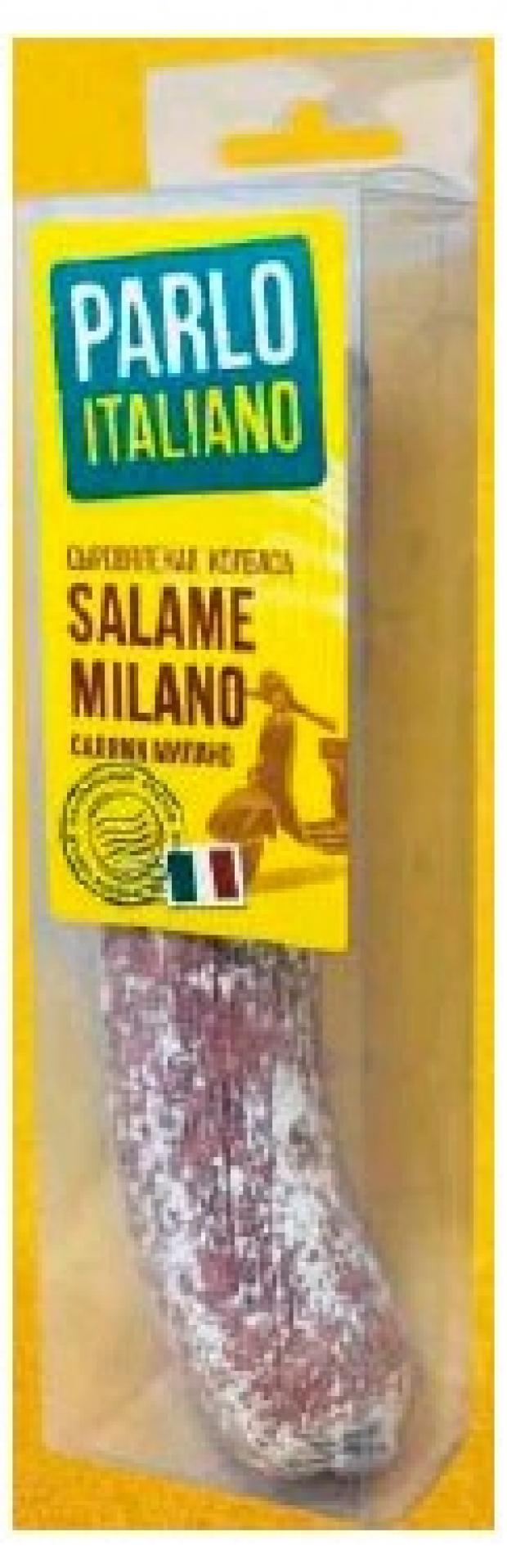 Колбаса сыровяленая Salame Milano Parlo Italiano, 180 г