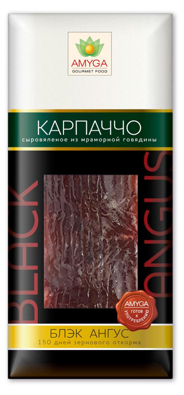 

Карпаччо AMYGA из мраморной говядины сыровяленый, 100 г