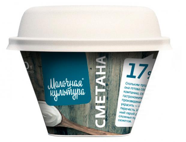 

Сметана «Молочная культура» 17%, 200 г