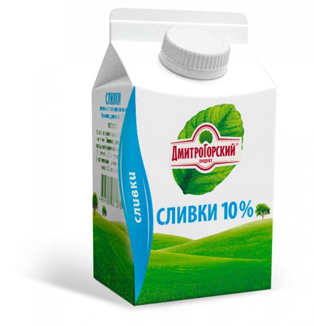 

Сливки пастеризованные «Искренне Ваш» 10%, 200 г