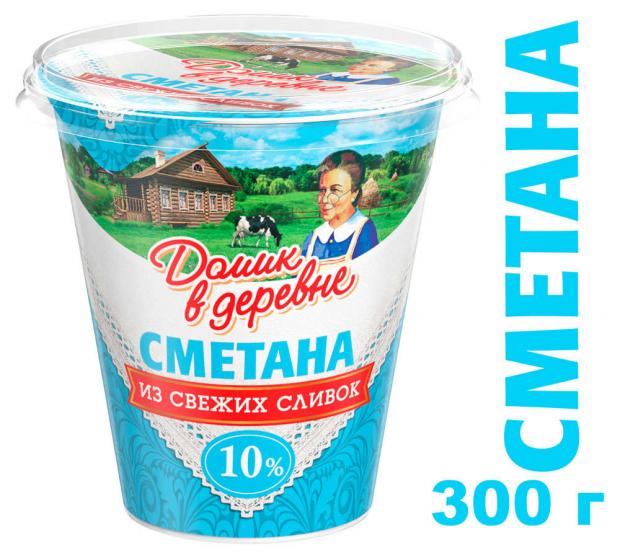 Сметана Домик в деревне 10 300 г 61₽