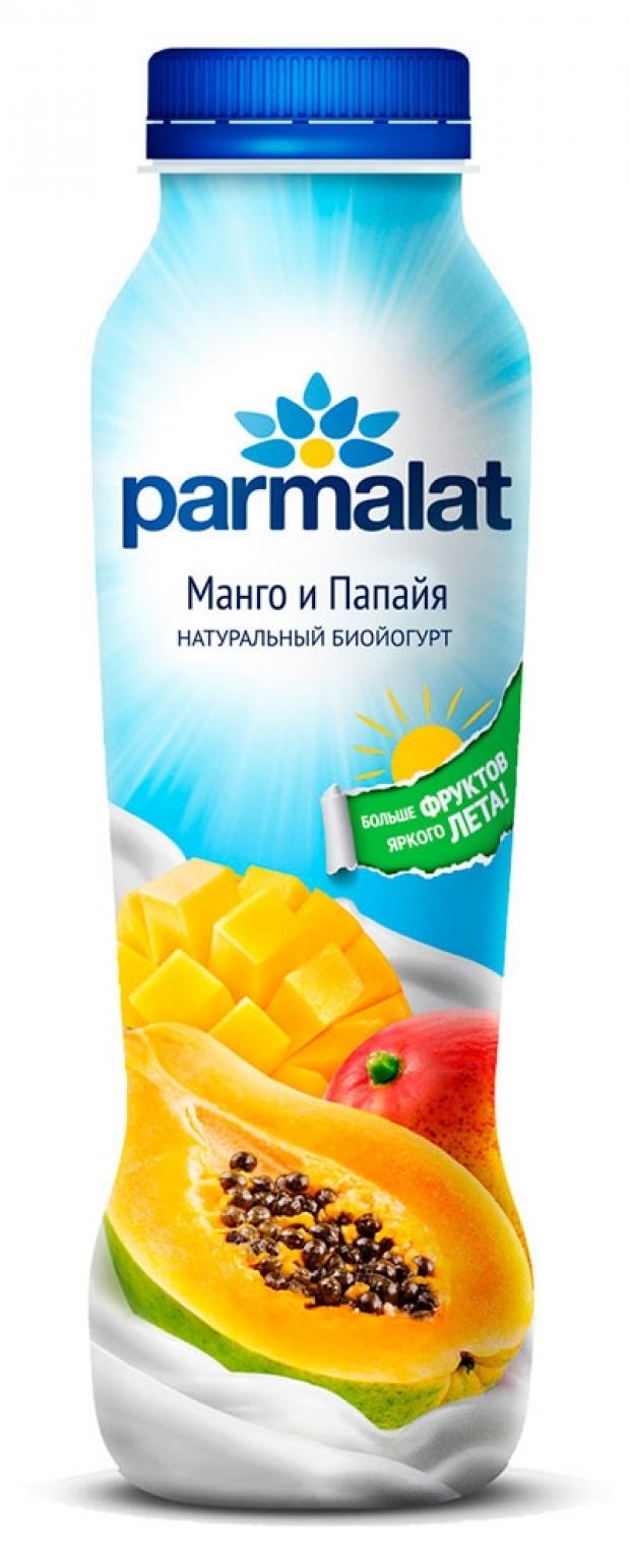 

Йогурт питьевой Parmalat манго папайя 1,5%, 290 мл
