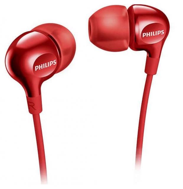 

Гарнитура Philips SHE3555RD/00 красная