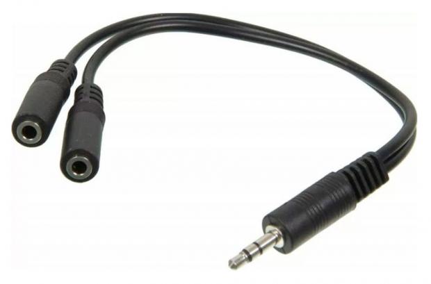 

Адаптер-разветвитель аудио Ningbo Jack 3,5, 10 см