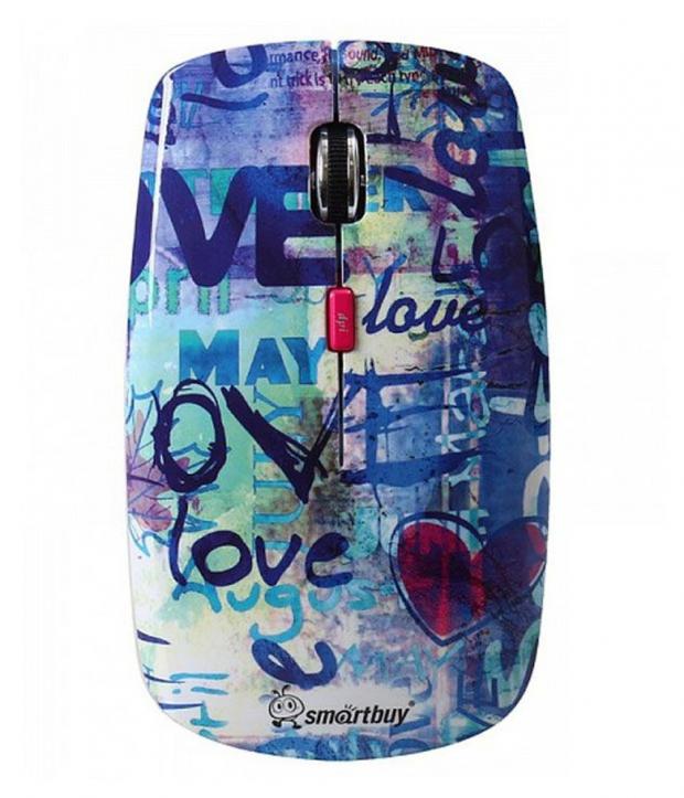 Мышь беспроводная Smartbuy 327AG Love 491₽