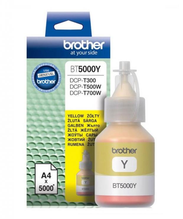 

Чернила Brother BT5000Y желтый
