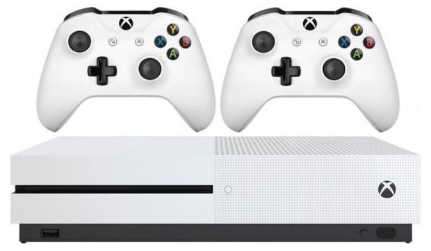 фото Игровая консоль microsoft xbox one s 1 tb + 2 геймпада