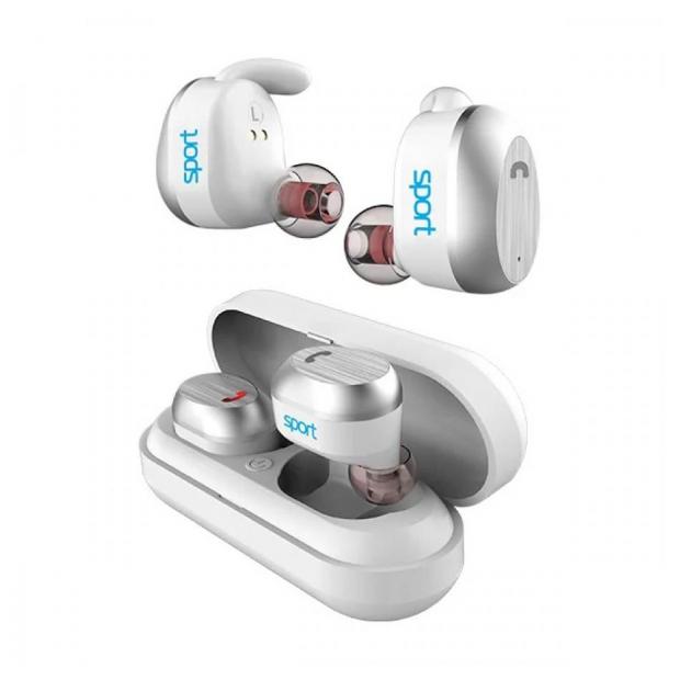 

Наушники Elari NanoPods Sport белые