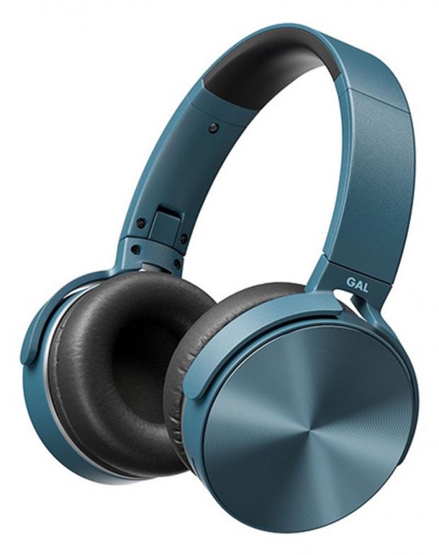 Наушники Gal BH-3009 Bluetooth синие 1000₽