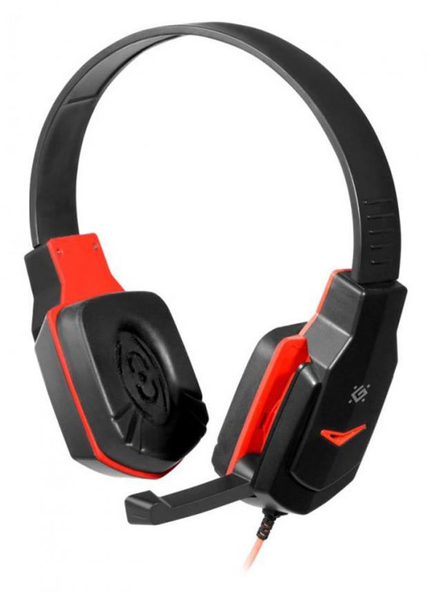 

Гарнитура игровая Defender Warhead G-320 красно-чёрная