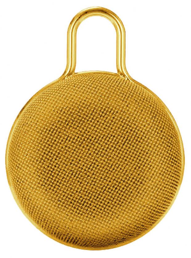 

Портативная акустика Telefunken TF-PS1234B золотая