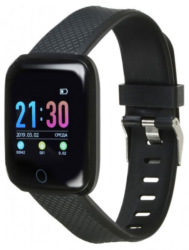 

Смарт-часы Digma Smartline D2T черные, 1,3"