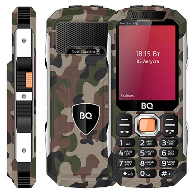 

Сотовый телефон BQ 2817 Tank Quattro Power Camouflage
