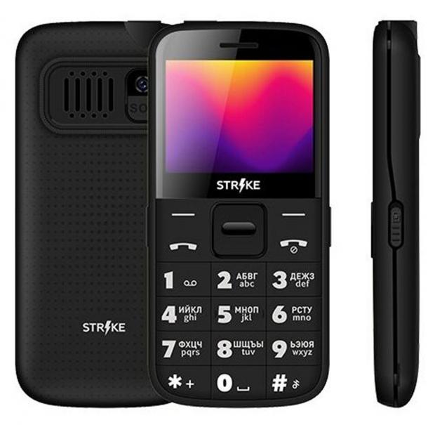 

Мобильный телефон Strike S20 черный
