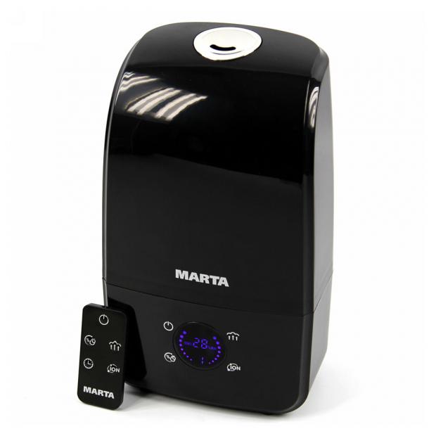 

Увлажнитель воздуха Marta MT-2689 черный жемчуг