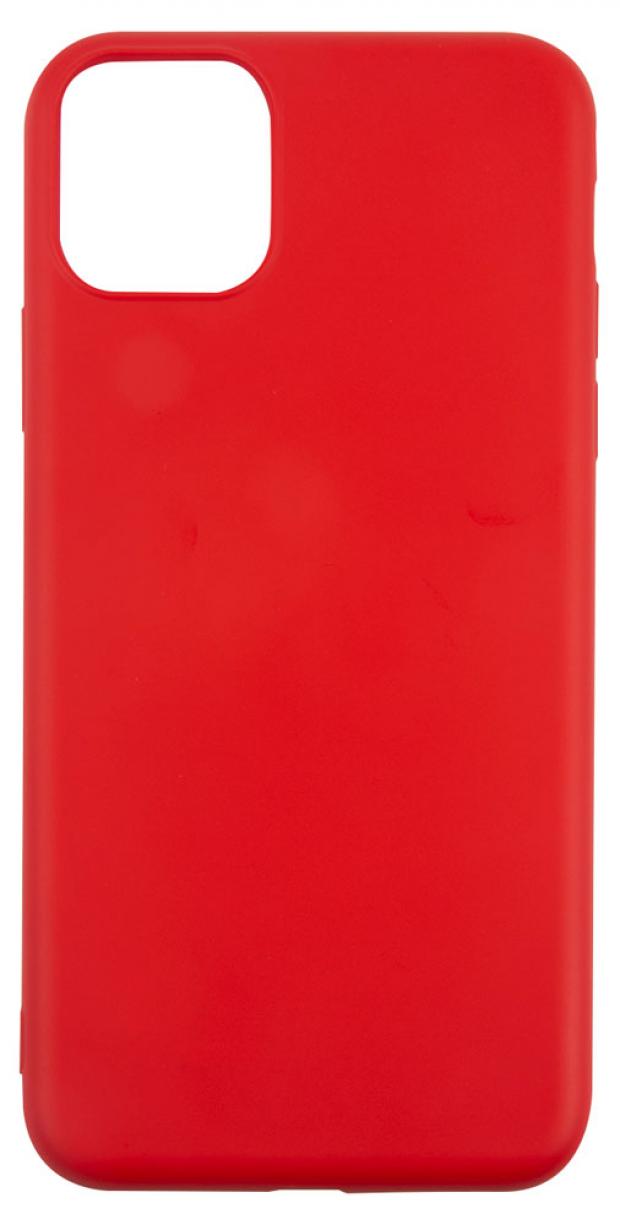 

Чехол mObility для iPhone 11 Pro Max soft touch красный