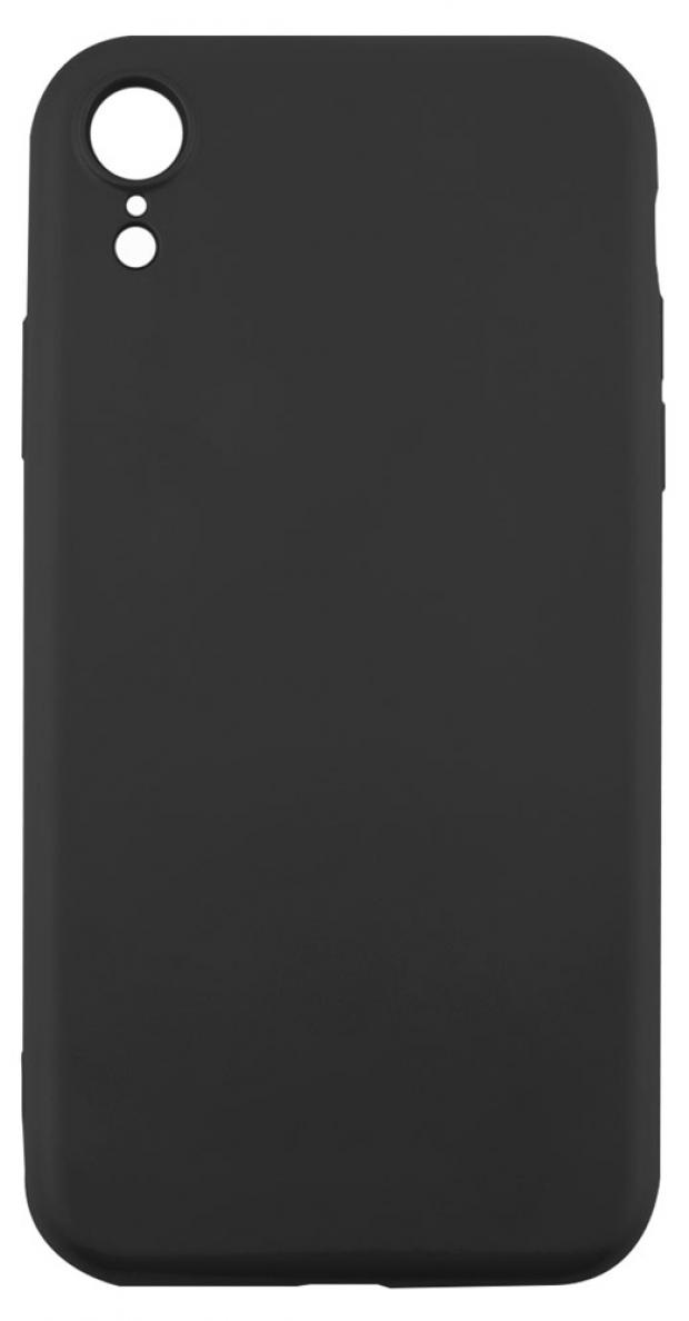 

Чехол mObility для iPhone XR soft touch черный