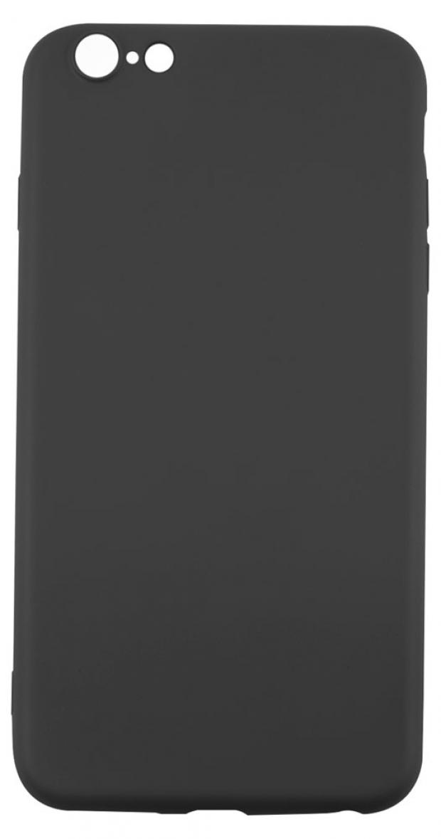 

Чехол mObility для iPhone 6+/6S+ soft touch черный