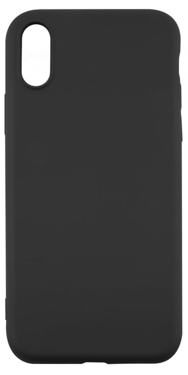 

Чехол mObility для iPhone XS soft touch черный