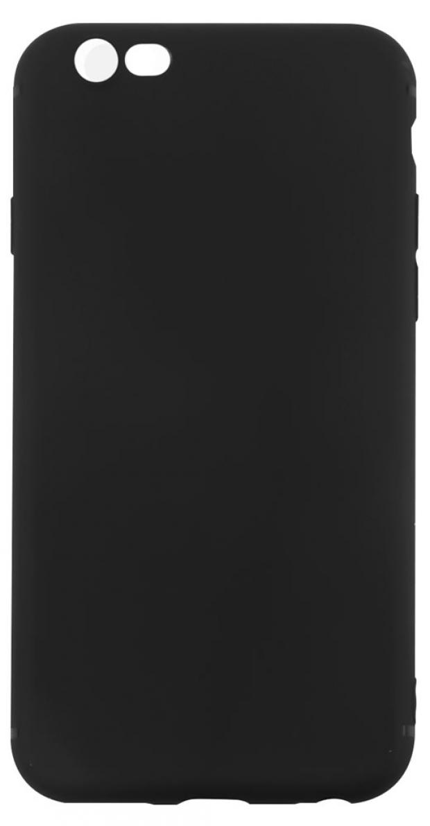 

Чехол mObility для iPhone 6/6S soft touch черный