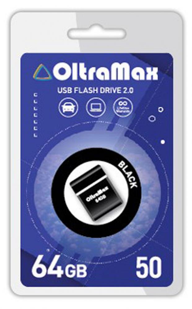 

Флешка OltraMax 50 64GB черная