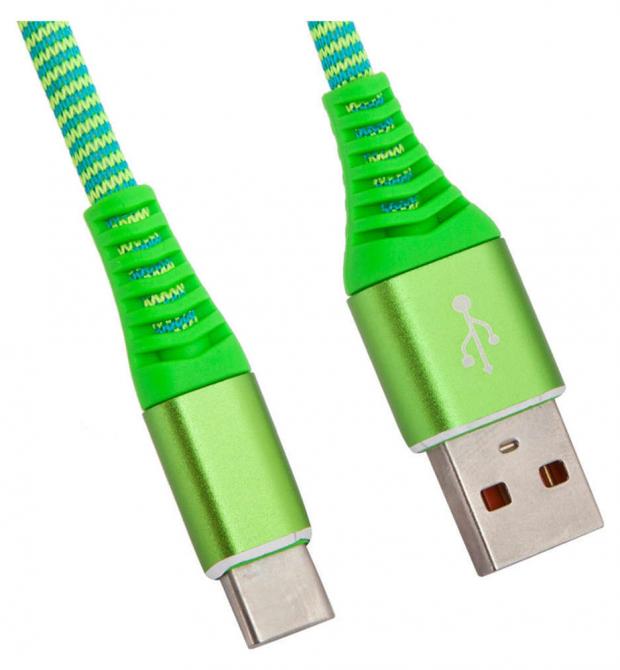 USB кабель Liberty Project Type-C Носки зеленый 251₽
