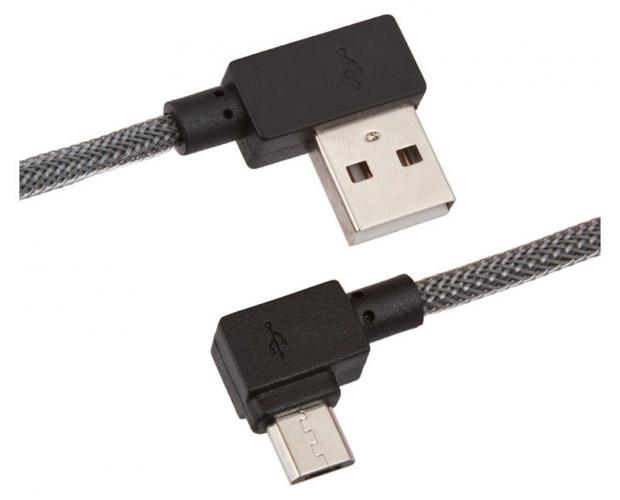

USB кабель Liberty Project Micro USB Г-коннектор черный