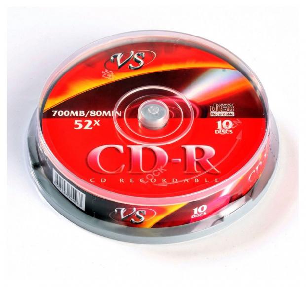 Диск CD-R Emtec VS 07 GB 52 10 шт 220₽