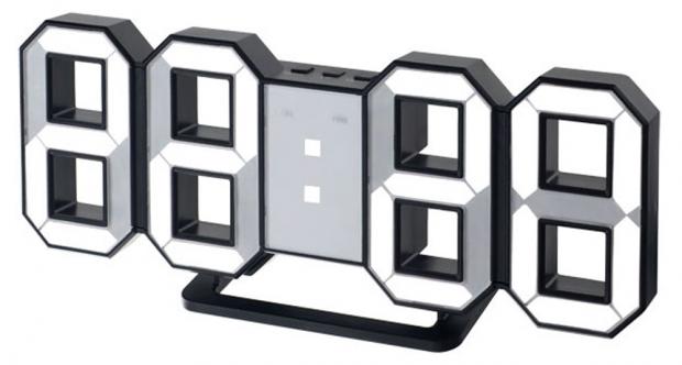 Часы-будильник LED Perfeo Luminous PF-663 черные 830₽