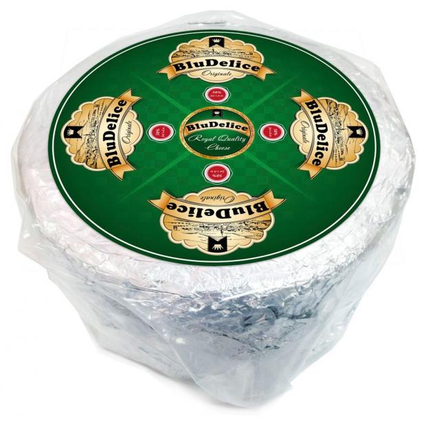 Сыр полутвердый BluDelice с голубой плесенью 56 вес 1918₽