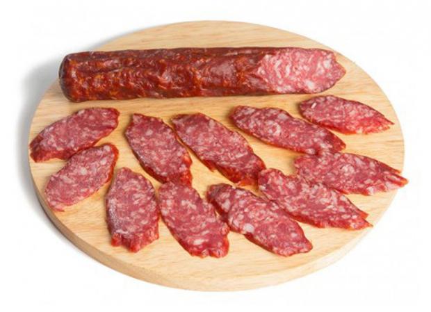 

Колбаса сырокопченая «Дюбуа» Дмитровская (0,2-0,5 кг) , 1 упаковка ~ 0,3 кг