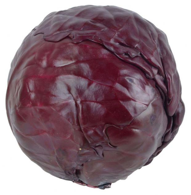 Капуста краснокочанная вес 120₽